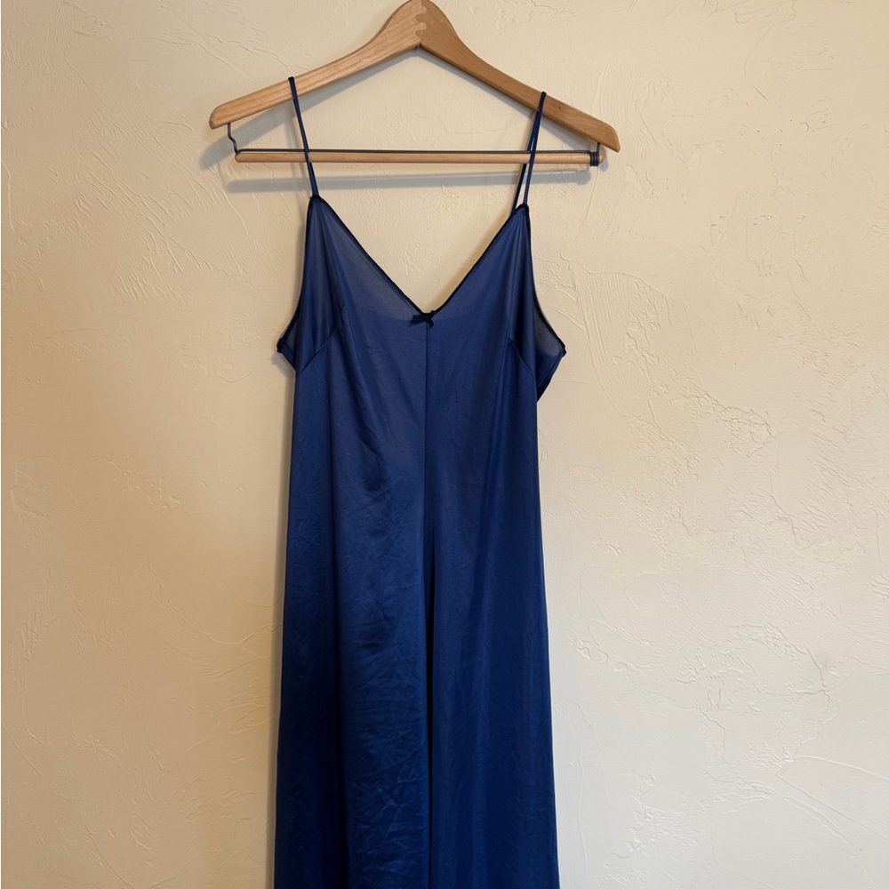 Vintage Sears Blue Slip Dress